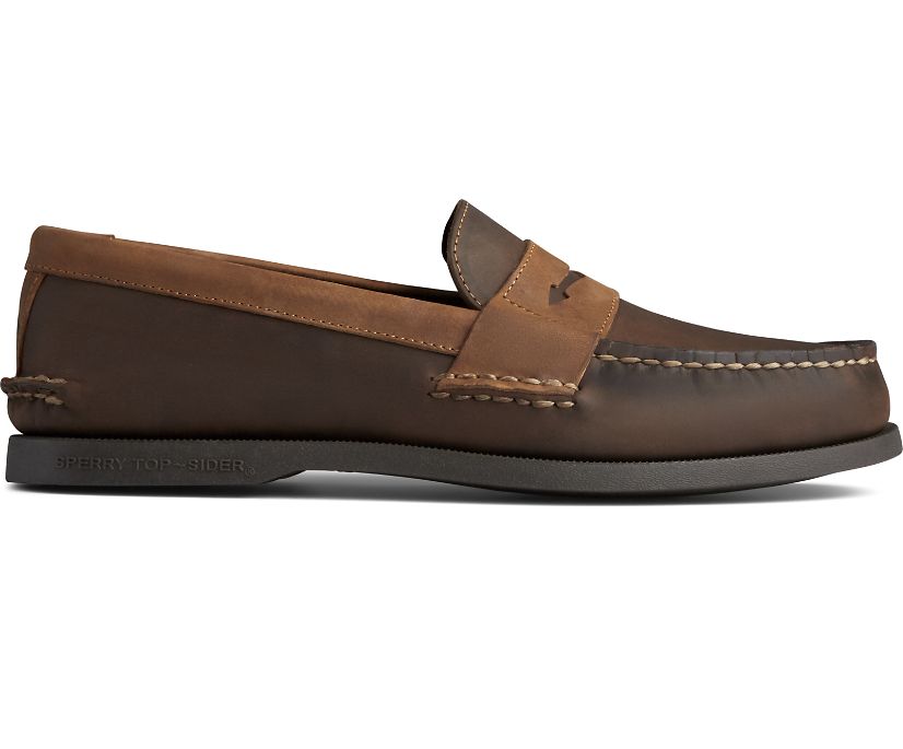 Sperry Authentic Original Penny Loafers - Men's Loafers - Multicolor [ZR8923501] Sperry Ireland